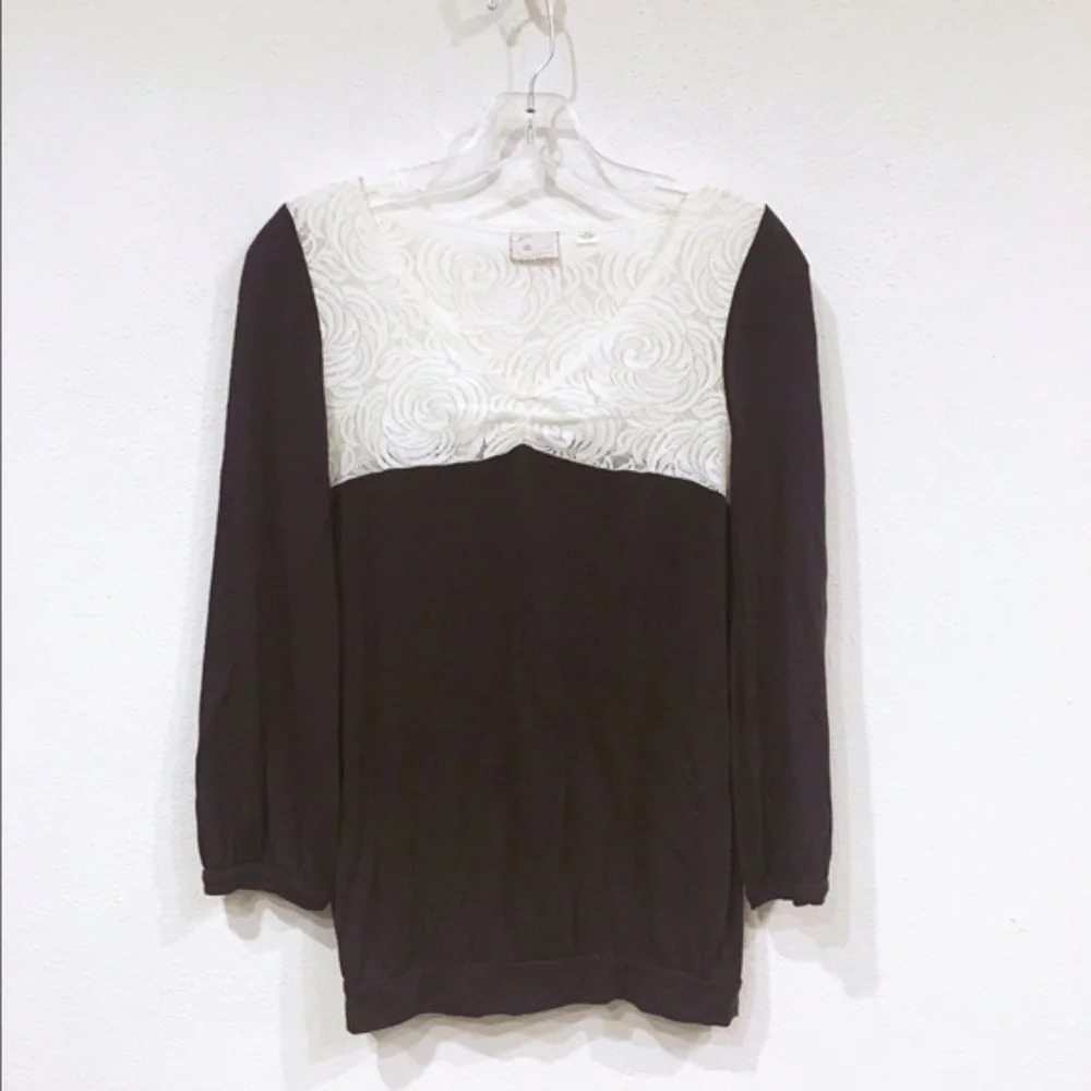 Anthropologie Postmark LouLou Top Size Small EUC